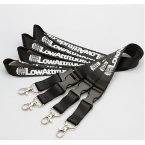 Buy cheap Cute 1.5cm width metal hook event staff lanyards for Exhibition from wholesalers