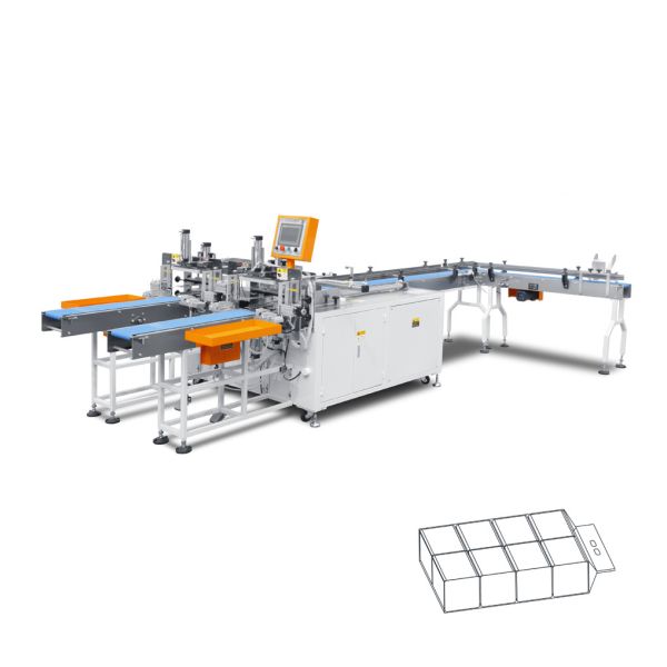 Quality 15bag/Min PLC Control Facial Tissue Paper Bundle Packing Machine for sale