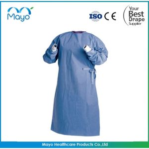 Buy cheap SMS Non-woven Sterile Disposable Surgical Gown with hand towel from wholesalers