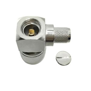 N Male Plug Radio Frequency Connector Right Angle 90 Degree For 8d-Fb Lmr-400