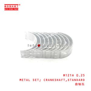 Buy cheap M121H 0.25 Standard Crankshaft Metal Set Suitable for ISUZU 4D30 from wholesalers
