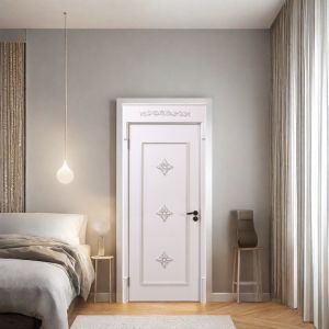 Buy cheap Modern and Durable WPC Interior Door for Residential and Commercial Direct Selling Formaldehyde-Free and Low Maintenance from wholesalers