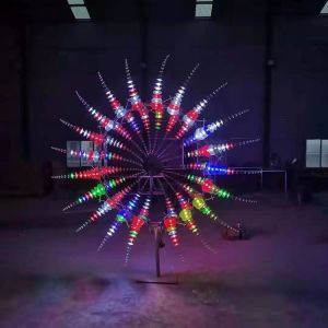 Buy cheap Outdoor Kinetic Wind Sculpture Garden Metal Decorative Driven By Wind from wholesalers