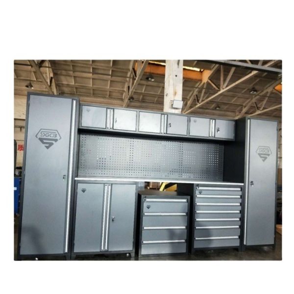 Buy cheap Stainless Steel Handles Garage Cabinets Storage Tool Storage Cabinet for Workshop from wholesalers
