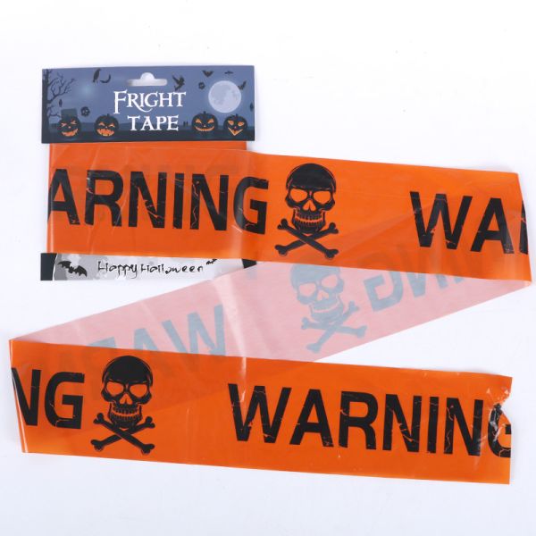 Quality Trick And Treat On Halloween Barricade Caution Tape 3inch 1000ft for sale