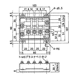 Buy cheap IGBT Power Module 6DI20MS-050A POWER TRANSISTOR MODULE FUJITSU IGBT Power Module from wholesalers
