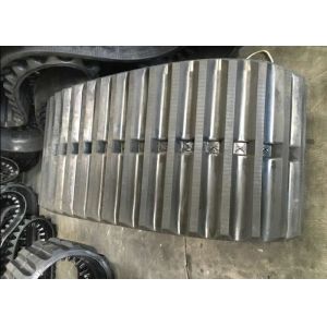 Buy cheap Black Color Dumper Rubber Tracks 700 X 100 X 98 For Morooka / Hitachi from wholesalers