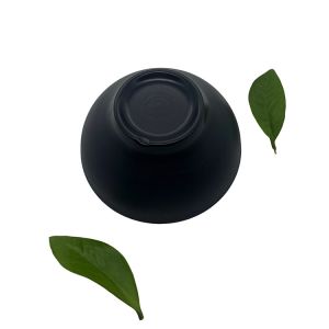7'' Round Restaurant Melamine Soup Bowl Dinnerware Matte Black