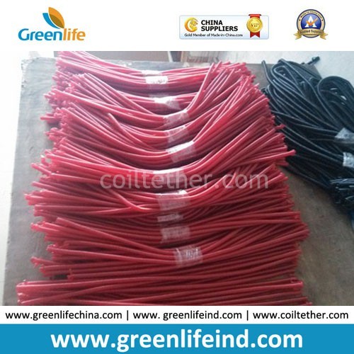 Buy cheap Custom Red Spiraling Coil Chain Tethers no Hardware from wholesalers