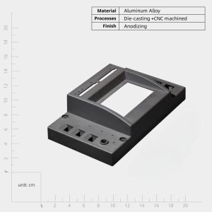 Buy cheap Lightweight And Waterproof Aluminium Die Casting Sheet Metal Enclosure Housing Case Shell Box Parts Fabrication from wholesalers