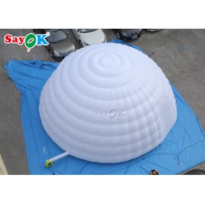Go Outdoors Air Tent 8m Giant Inflatable Igloo Dome Tent With Air Blower For