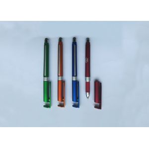 Buy cheap New hot-selling Mobile phone stents Banner Touch Metal Pen with customized logo or silk printing for promotion from wholesalers