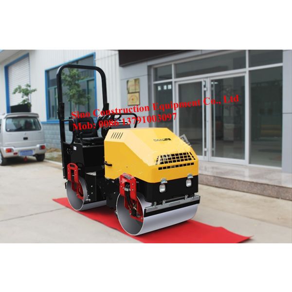 Quality Hydraulic Dual Drive 8km/h 2 Ton Construction Road Roller for sale