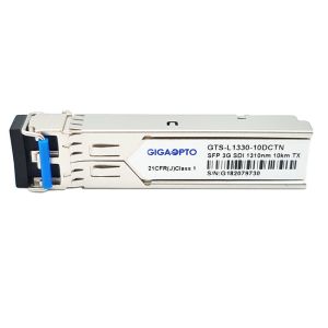 Buy cheap Non MSA 3G SDI SFP Tx 1310nm 10km Video Pathological Patterns Single Transmitter Module DDM For SD/HD/3G SDI from wholesalers