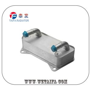 Buy cheap 02E409061B Engine Oil Cooler TF-1066 Automotive Cooling System Assembly from wholesalers