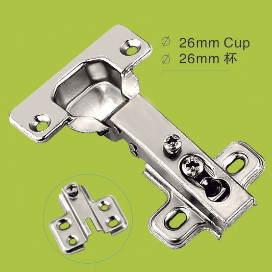 Buy cheap one way furniture hardware hinge 26mm cup hinges with Nickel finish from wholesalers