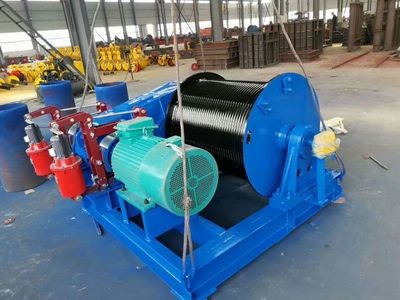 Buy cheap 380v Steel 1T Wire Rope Electric Winch With Cable Pulling from wholesalers