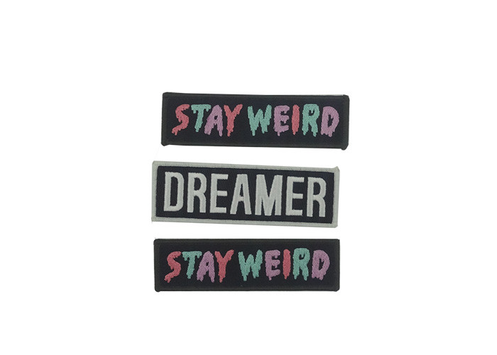 Buy cheap Hot Melt Adhesive Embroidered Cloth Patches , Durable Custom Embroidered Patches For Hats from wholesalers