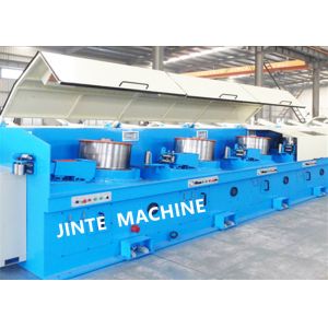 China Narrow Slot Cooling Low Noise 5T Straight Wire Drawing Line on sale
