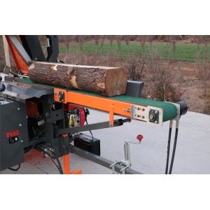 20T Saw Cutting Splitting Hydraulic Automatic Wood Processor For Energy Mining