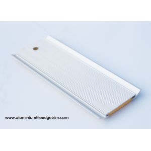 Buy cheap 50 mm Width Flat Aluminium Door Bar Threshold Strips With Rubber Flame Retardant from wholesalers