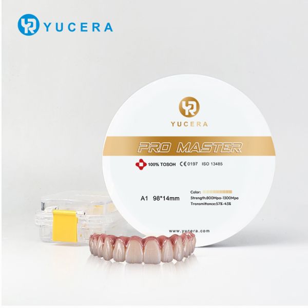 Yucera Pro Master Zirconia Dental Disc with High Translucency