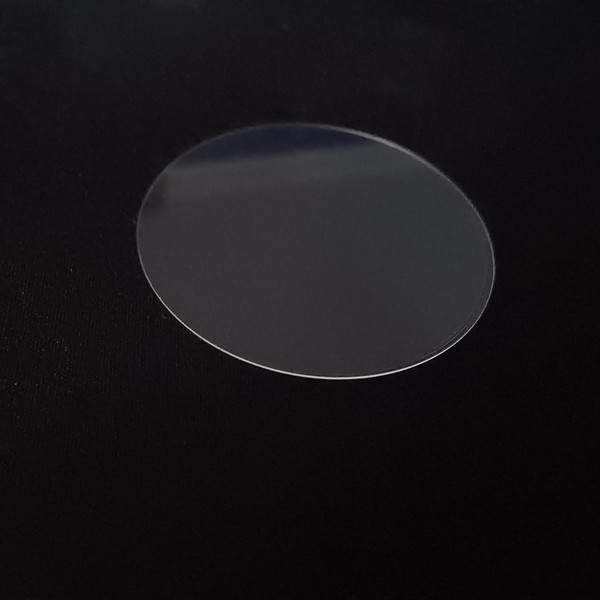 Polished 2 Inch Sapphire Disc High Purity Double Side OEM Service