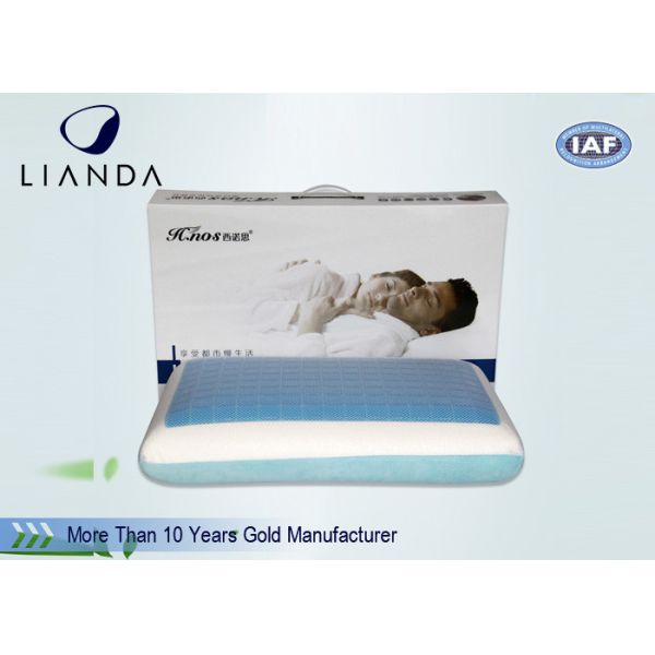 Quality Traveling Folding Cooling Gel Pillow With Mesh And Inner Cover for sale