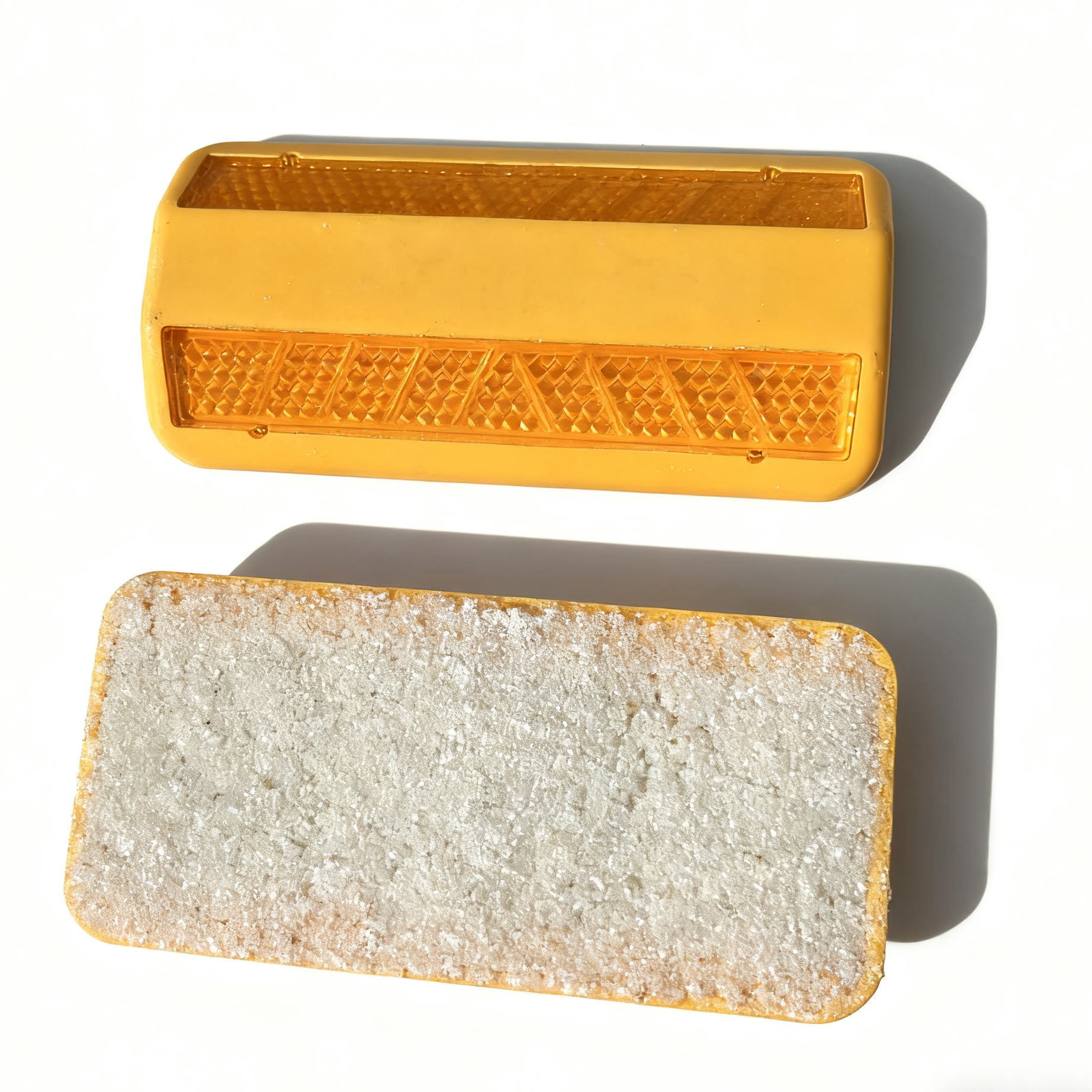 Buy cheap 75g Cat Eye Raised Markers 10x5x1.5cm High Visibility Tachas Cheap Price Suppliers for Traffic Warning Road studs from wholesalers