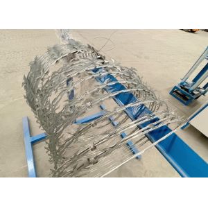 Buy cheap Blade Barbed Wire BTO22 Concertina Mesh Welded Razor Wire Mesh Fence For Protection And Security from wholesalers
