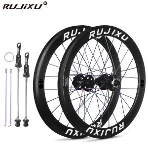 Buy cheap UD Finish 20 Bike Wheel Set Disc Brakes 406 451 120 Rings Side Mounted Hub P8 Modification Aluminum Alloy from wholesalers