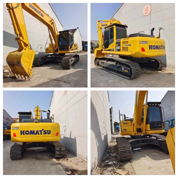 Used Komatsu PC240-8 Excavator Low Hours Excellent Condition Ready to Work with