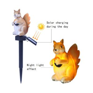 Buy cheap 1.2V 600mAh Squirrel Animal Shaped Solar Garden Lights from wholesalers