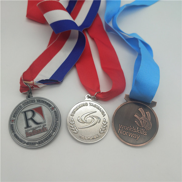 Quality Gold Plated 3d Blank Award Custom Sports Medals for sale