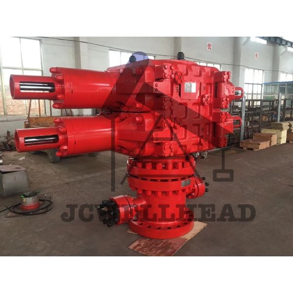 BOP Hydraulic Operated Double Ram Blowout Preventer 2FZ35-35 Studded Top And