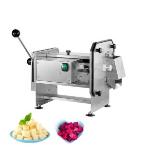 Buy cheap New Design Electric Fruits Vegetable Chopper Slicer Apple Onion Carrot Ham Sausage Potato Dicer Cutter Machine from wholesalers