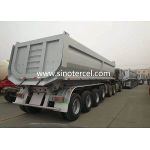 Buy cheap LML9381ZH Tipper Semi Trailer 24Cbm Load Semi Tipper Truck from wholesalers