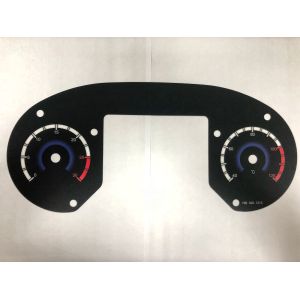 Buy cheap OEM Digital Printing F200 Graphic Overlay With Deadfront LED Windows from wholesalers