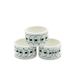 Buy cheap 15mm Heat Resistant White Pattern Washi Tape Stickers from wholesalers