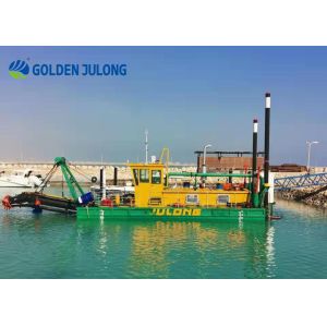 Buy cheap JULONG Hydraulic River Sand Dredging Machine Easy To Operate 500 m3/h 5 m from wholesalers