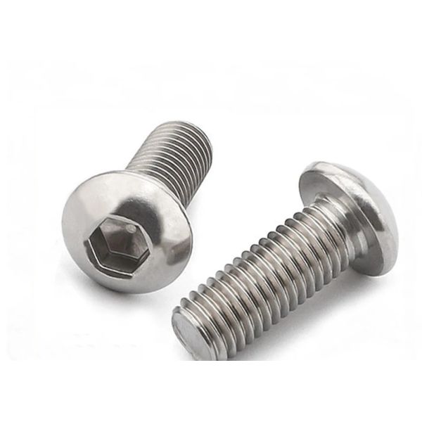 Buy cheap Sharp Point Socket Head Machine Metal Screw / Short Screws for Metal Stainless Steel Coarse Thread from wholesalers