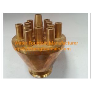 Buy cheap Concentration Water Fountain Nozzles Outdoor Fountain Nozzle Spray 3 - 10m Height from wholesalers