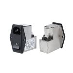Buy cheap IEC 60529 Power Entry Module Filter EMI Noise Filter With Socket Switch And Fuse from wholesalers