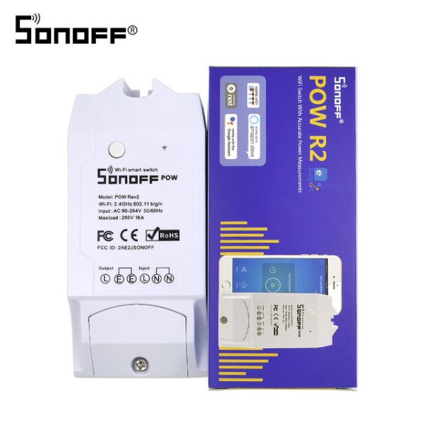 Buy cheap Smart Pow R2 16a 3500w Wifi Switch Controller Real Time Power Consumption Monitor Measurement from wholesalers