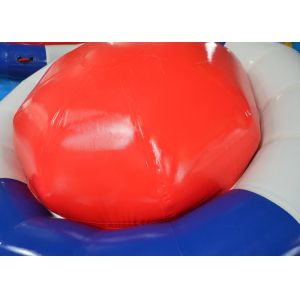 Attractive Blue Inflatable Water Game Spinner Rocker EN71 CE