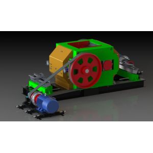 Buy cheap BBT Minerals Processing Equipment Double Roller Hammer Mill Crusher Customized from wholesalers