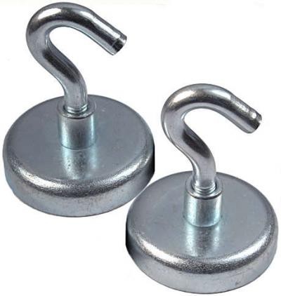Buy cheap Strong Holding Power Neodymium Round Base Magnetic Hook from wholesalers