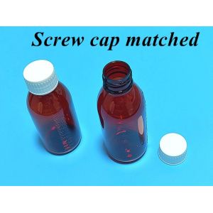 ROPP CRC CAP Cough Bottles 100ml Empty Liquid Medicine Bottles