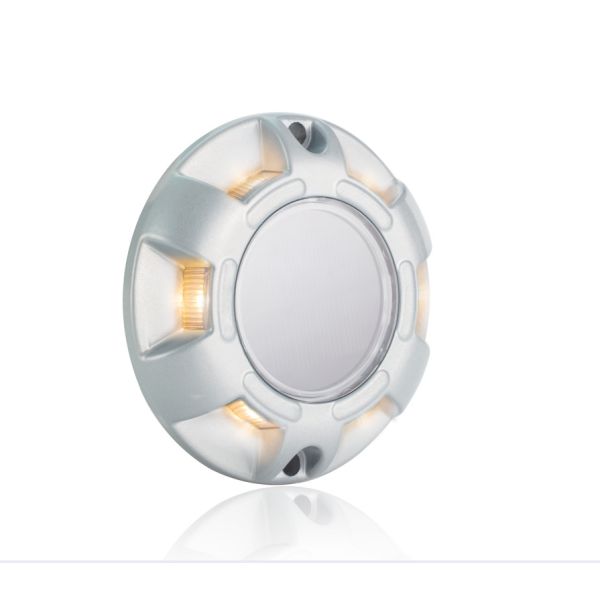 Quality 130MAH Solar Dock Light Flashing 500m Visual waterproof Dock Lights for sale