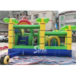 Safari World Jungle Elephant Inflatable Bouncy Castle For Kids Outdoor N Indoor